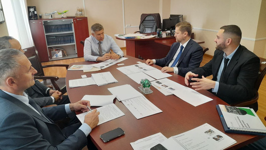 11 октября состоялась встреча Первого заместителя Председателя Правительства Пензенской области Алексея Костина с представителем  ПАО «АК Барс» Банк»